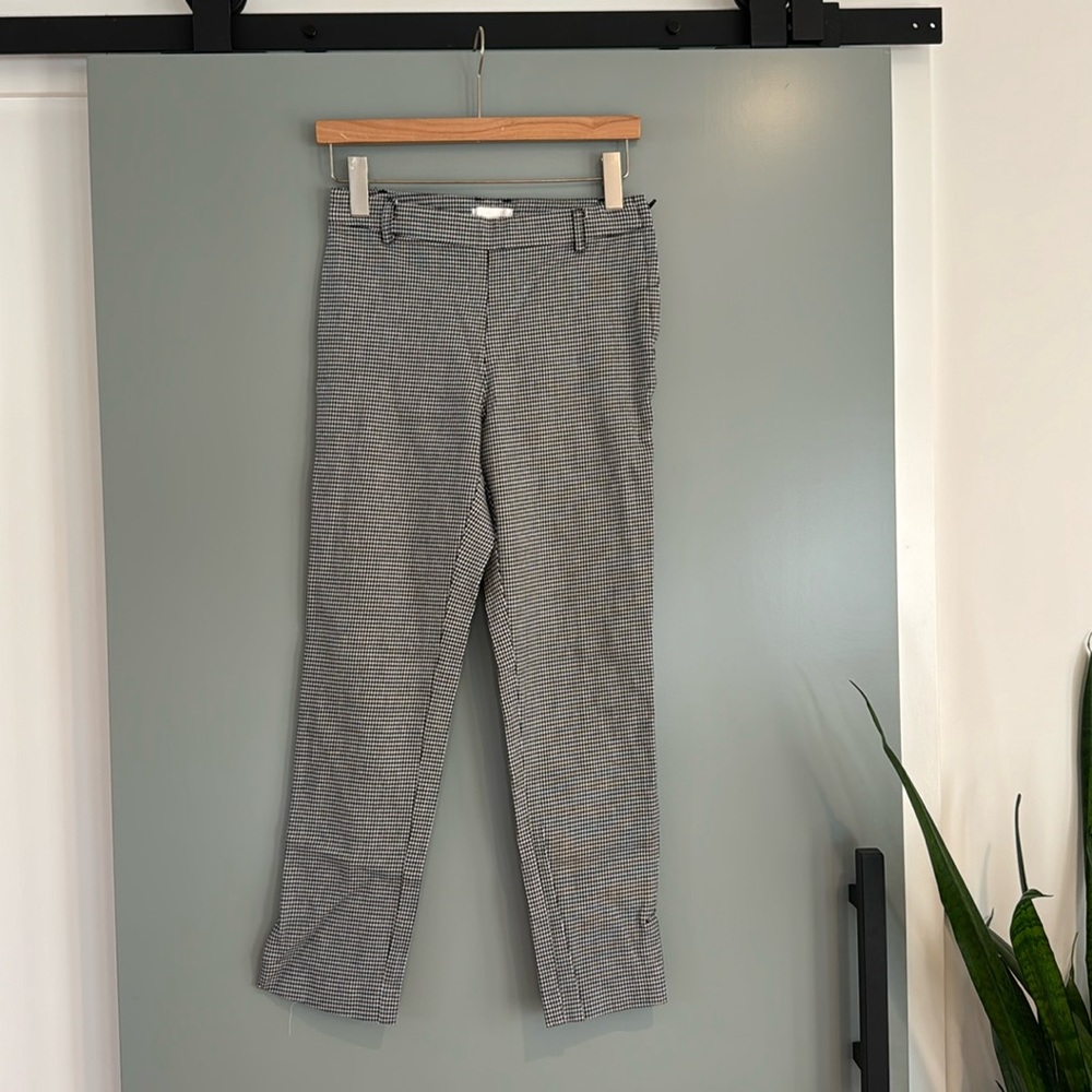 H&M houndstooth trousers